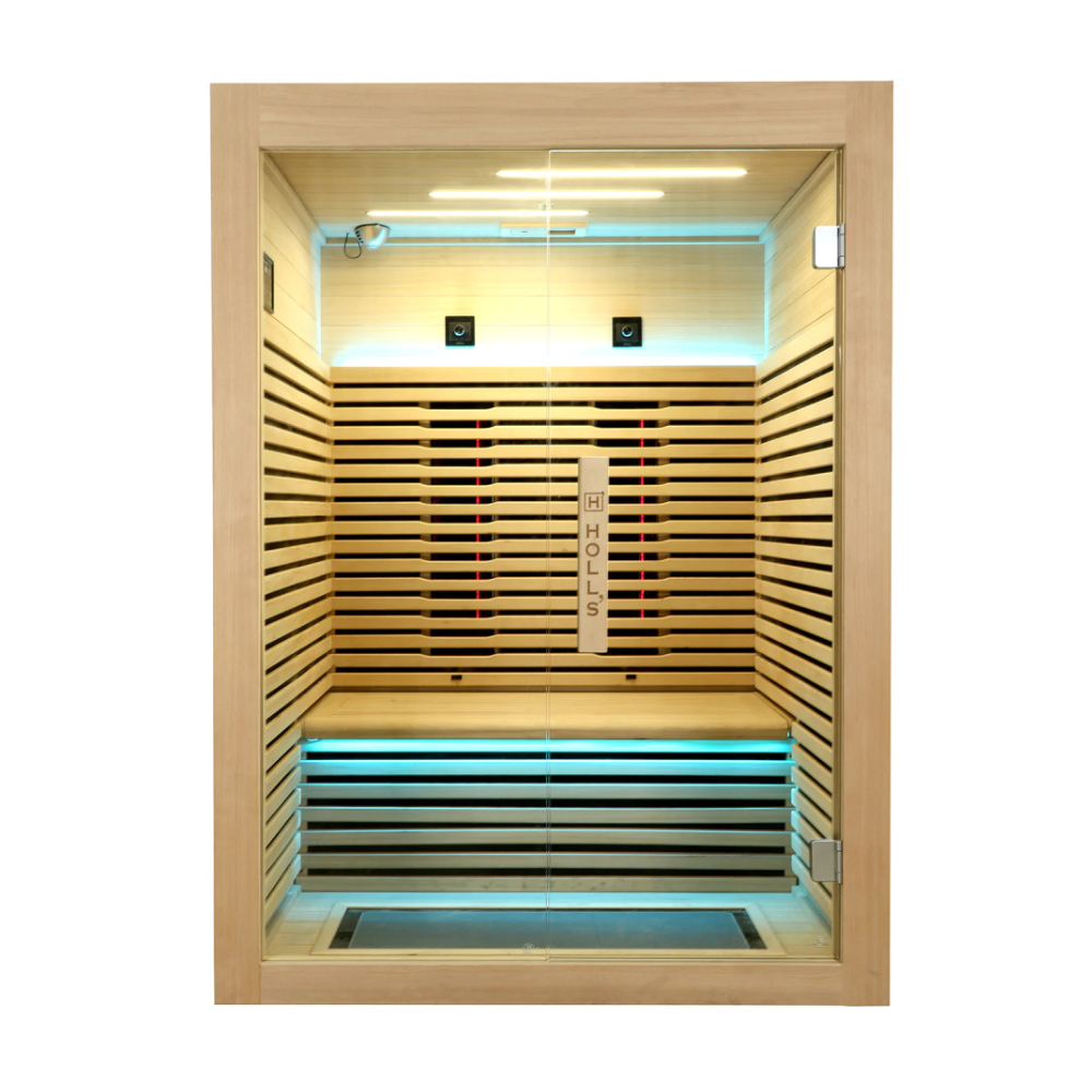 Sauna a raggi infrarossi Rosa 2 posti